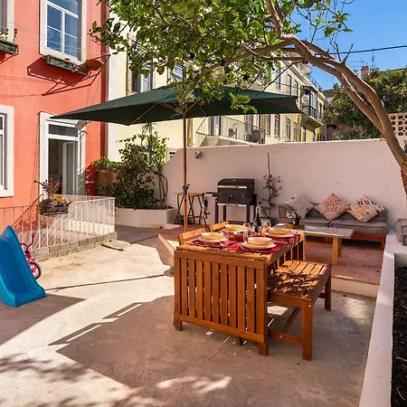 Design Flat, Luxury, 7 People, Pool & Garden Lisboa
