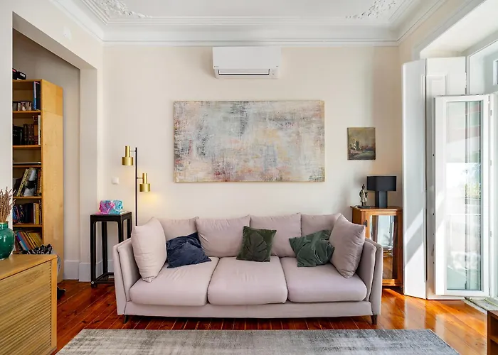 Design Flat, Luxury, 7 People, Pool Garden Апартаменты Лиссабон